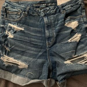 American Eagle Next Level Stretch Hi Rise Shorts